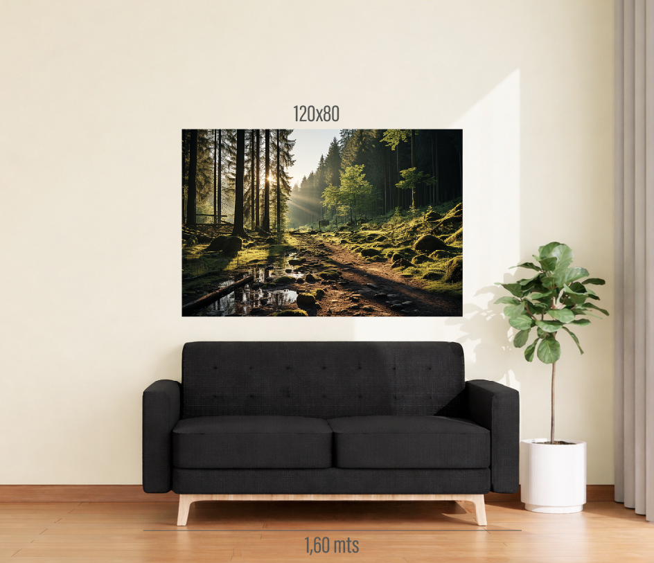 Cuadro 1 pieza 120x80