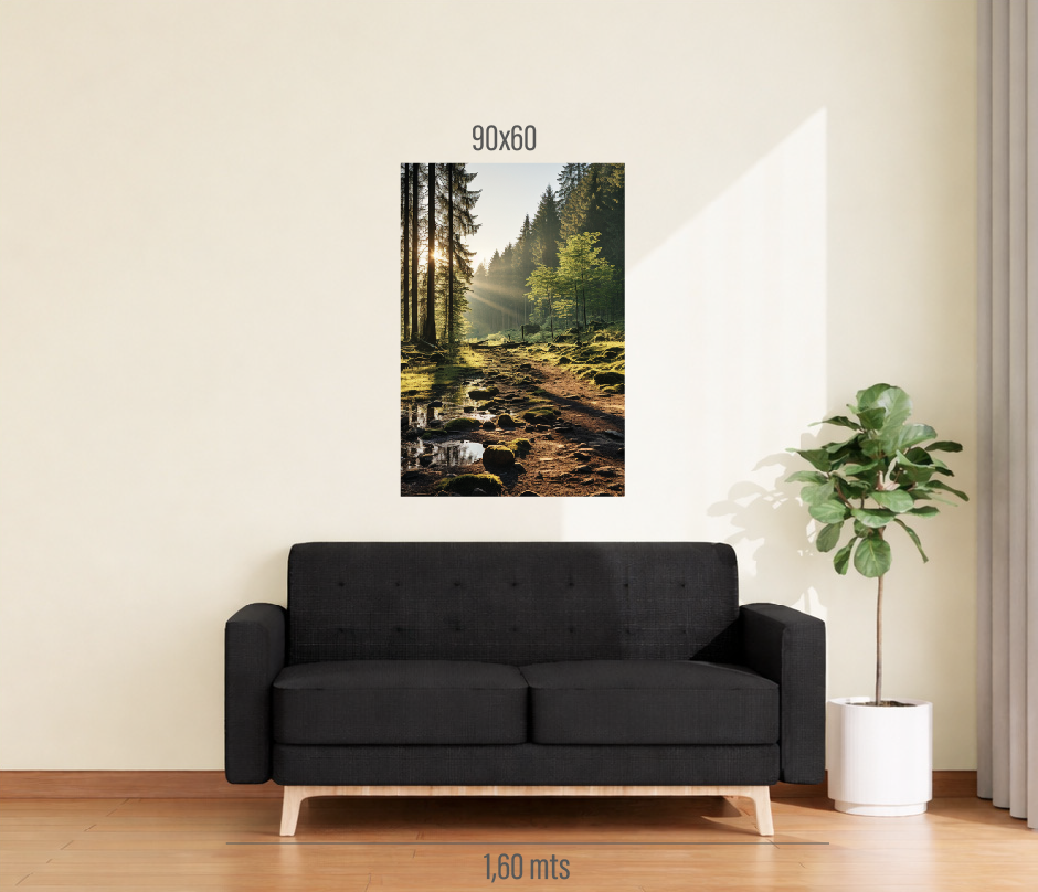 Cuadro 1 pieza 90x60